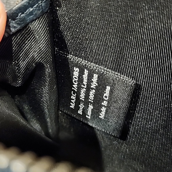 Marc Jacobs Navy Blue Quilted Coin/Card Pouch - Picture 5 of 5